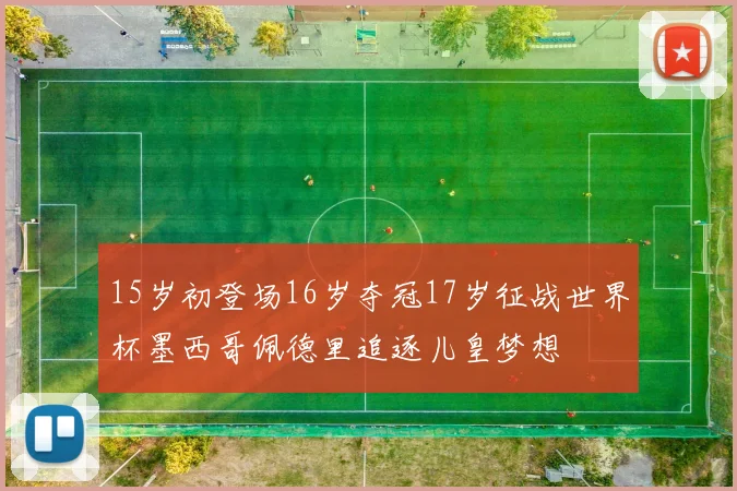 15岁初登场16岁夺冠17岁征战世界杯墨西哥佩德里追逐儿皇梦想