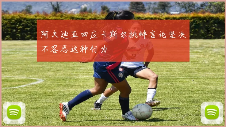 阿夫迪亚回应卡斯尔挑衅言论坚决不容忍这种行为